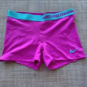 Nike FIT DRY womens green athletic shorts size Large